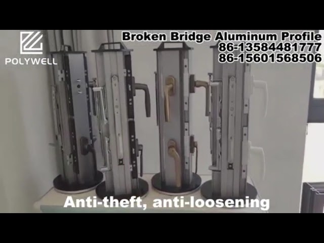Komercyjne / domowe Wysoka wytrzymałość Dobra sztywność Zepsuty most Aluminiowy system Okna i drzwi